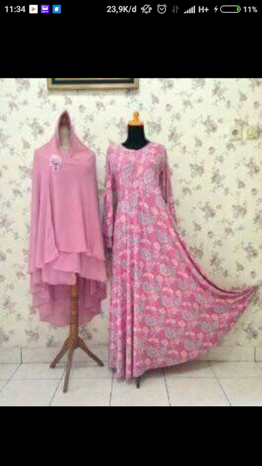 Produksi gamis dewasa
